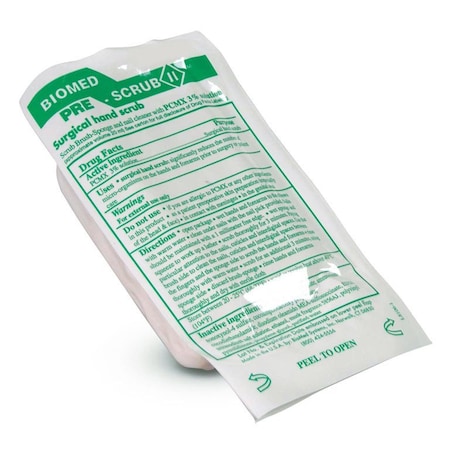 Oasis Sterile Surgical Scrub Brush w/pcmx solution, 30PK BR120X30